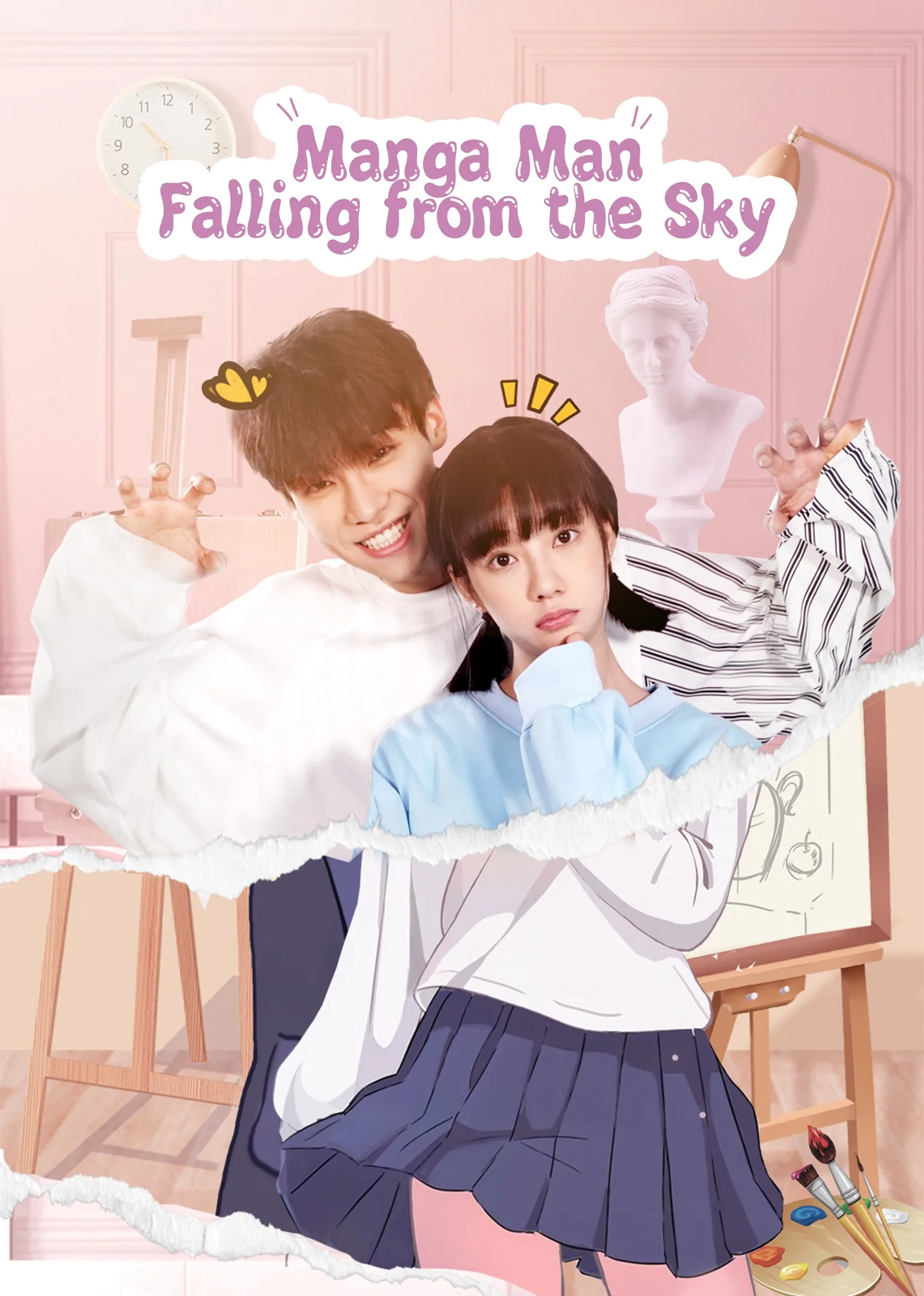 “”Manga Man” Falling From The Sky” 2021